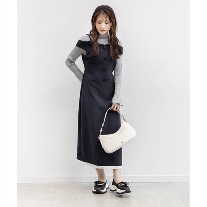 オフショルダーワンピース （NAVY）｜詳細画像