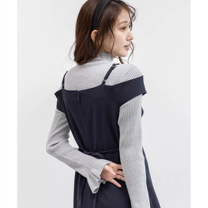 オフショルダーワンピース （NAVY）｜詳細画像