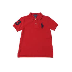 ポロラルフローレン ポニー刺繍 ドライメッシュ半袖ポロシャツ 新品 XL 赤 ラルフローレン RALPH LAUREN Big Pony コットン メッシュ ポロシャツ