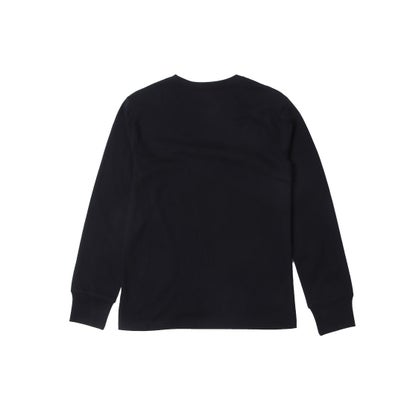 ボーイズライン コットン ロングスリーブ クルーネックTシャツ （ホワイト）｜詳細画像