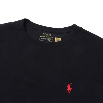 ボーイズライン コットン ロングスリーブ クルーネックTシャツ （ホワイト）｜詳細画像