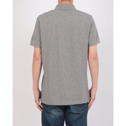 ラルフローレン RALPH LAUREN カスタムスリム ソリッドメッシュ コットン 半袖ポロシャツ （CANTERBURY HEATHER）｜詳細画像