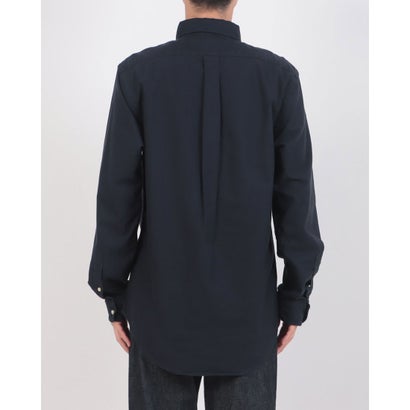 ポニーワンポイント カスタムフィット ボタンダウン 長袖コットンシャツ （RL NAVY）｜詳細画像