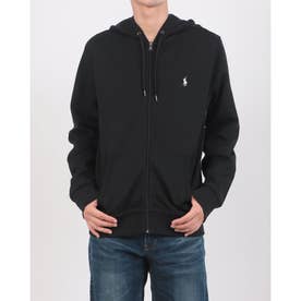 ダブルニット フルジップ フーディ （POLO BLACK）