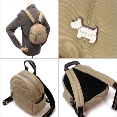 RADLEY LONDON ラドリーロンドン バッグ  デネスフィールド・ミューズ バックパックリュック スモール （ベージュ）｜詳細画像