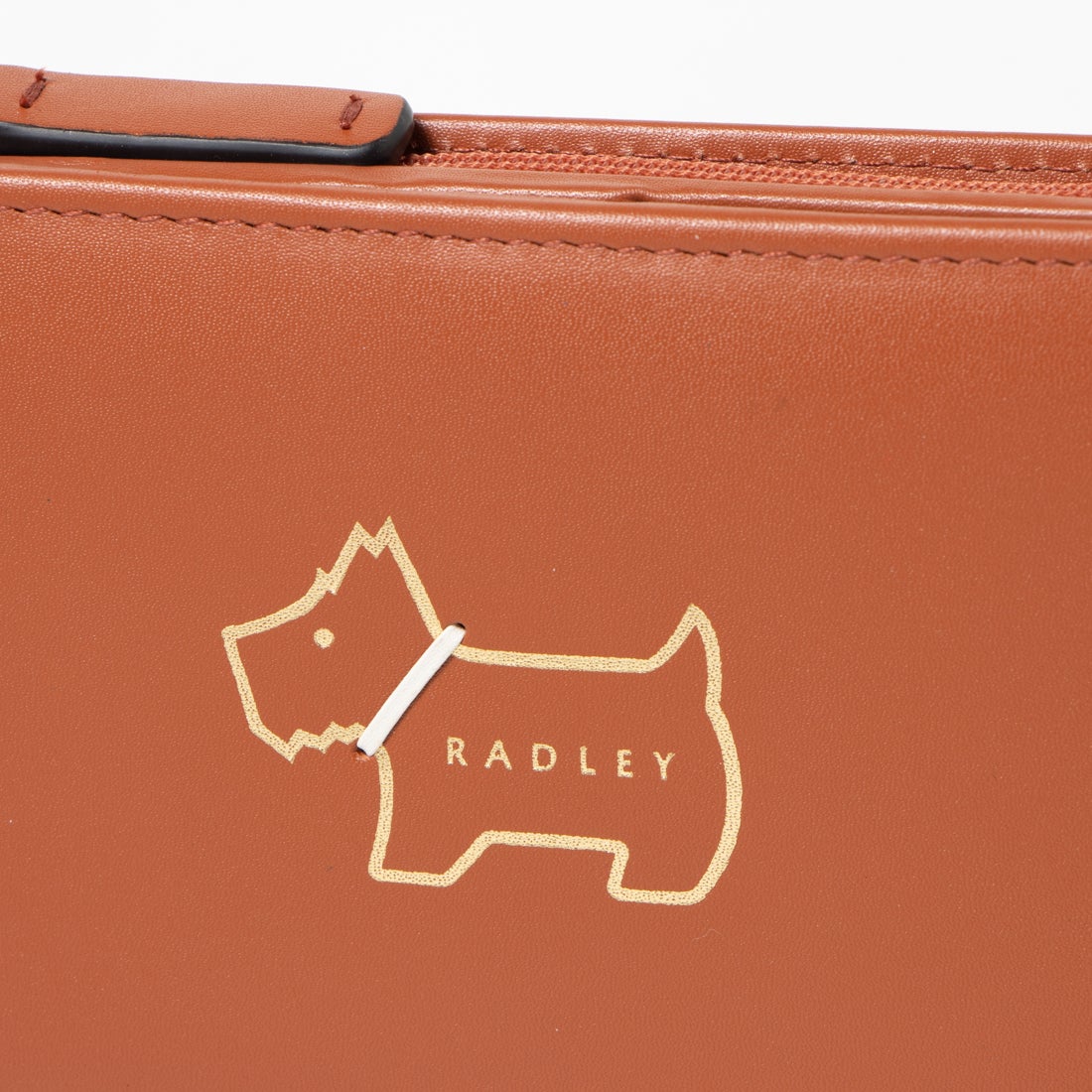 ラドリー ロンドン RADLEY LONDON ☆HERITAGE DOG OUTLINEレザー二つ折り財布 （ブラウン）