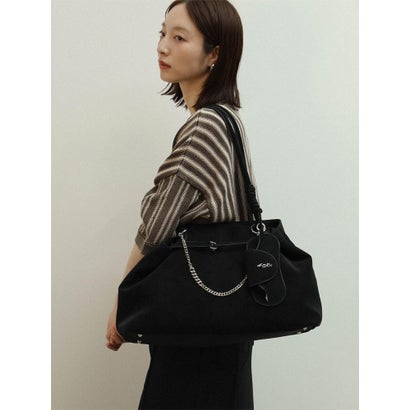 ラディエイト RADIATE グラスホルダー付きスエードライクトートバッグ(Black,Gray) （グレー）｜詳細画像