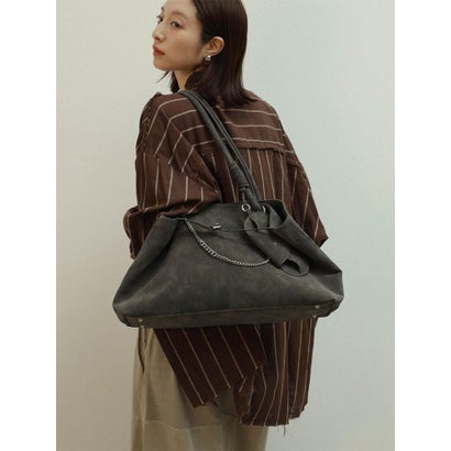 ラディエイト RADIATE グラスホルダー付きスエードライクトートバッグ(Black,Gray) （グレー）｜詳細画像