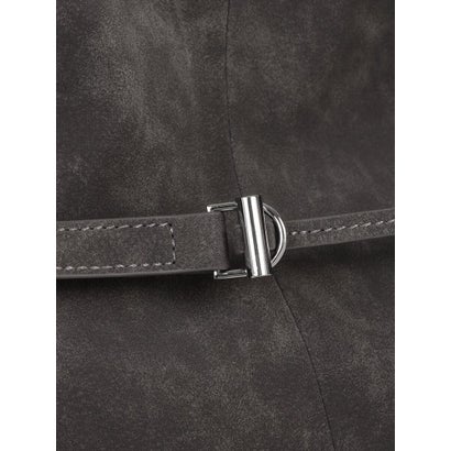 ラディエイト RADIATE グラスホルダー付きスエードライクトートバッグ(Black,Gray) （ブラック）｜詳細画像