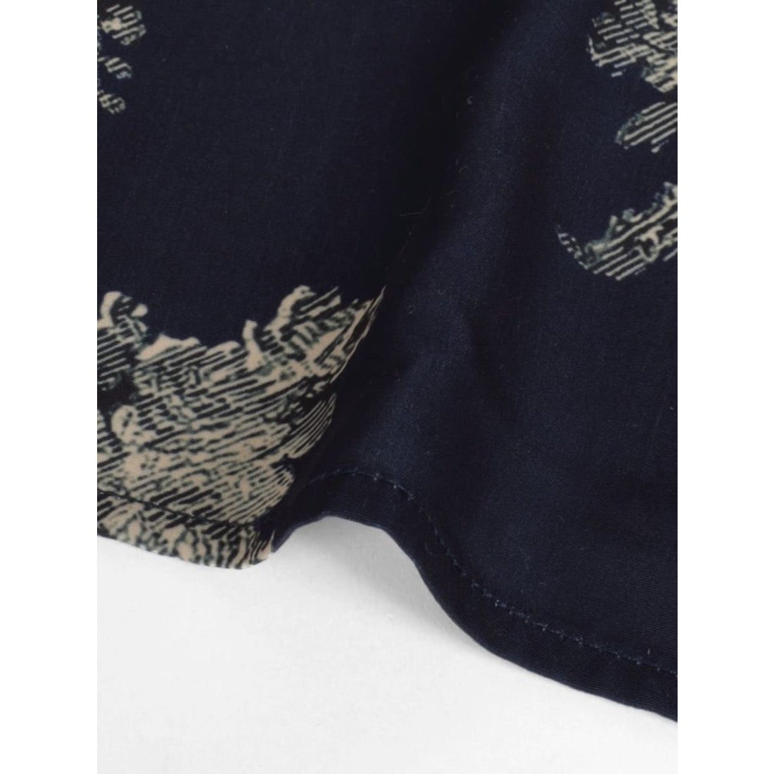 ラディエイト RADIATE 刺繍プリントフレアヘムワンピース （ネイビー 