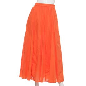 【CLOCHE】綿ローンギャザースカート （オレンジ）