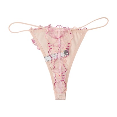 ラヴィジュール RAVIJOUR オーバーフラワー エンブロイダリーレース Tバック 【返品不可商品】 （PINK）｜詳細画像