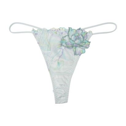 ラヴィジュール RAVIJOUR オーバーフラワー エンブロイダリーレース Tバック 【返品不可商品】 （MINT）｜詳細画像