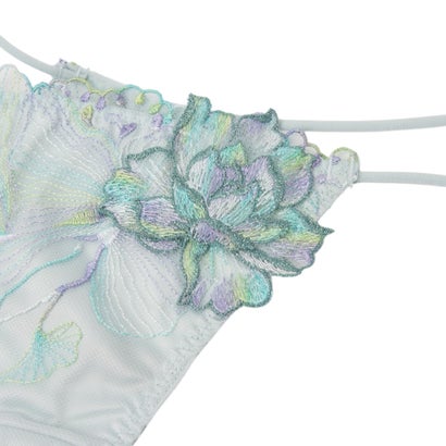 ラヴィジュール RAVIJOUR オーバーフラワー エンブロイダリーレース Tバック 【返品不可商品】 （MINT）｜詳細画像