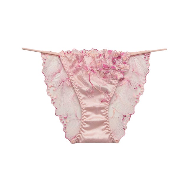オーバーフラワー エンブロイダリーレース ショーツ 【返品不可商品】 （PINK）