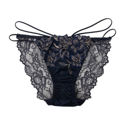 グロリアージュ ストレッチレース ショーツ 【返品不可商品】 （NAVY）｜詳細画像
