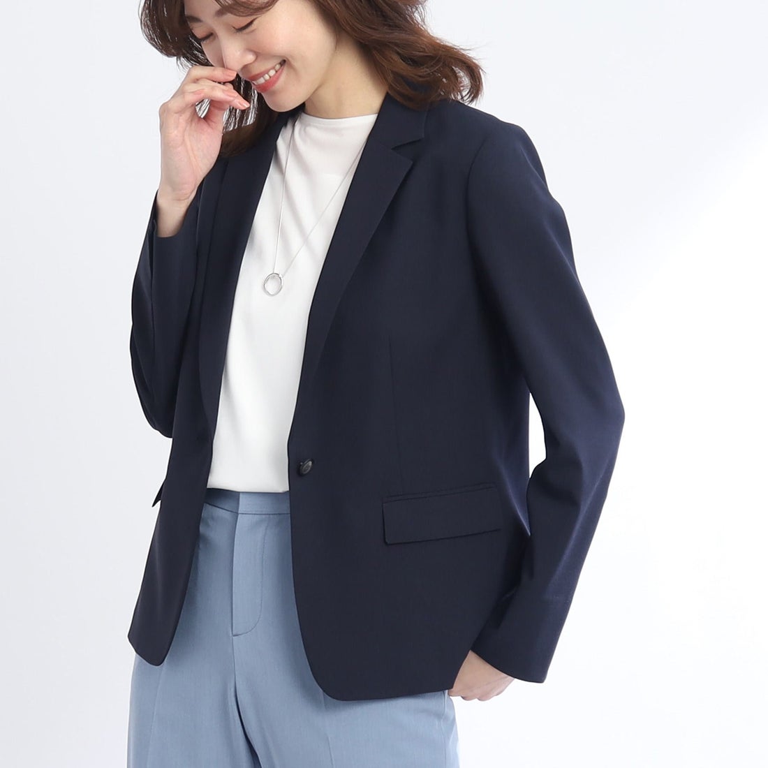 【新品未使用】リフレクト　UVカット／接触冷感／洗える　ドライタッチジャケット リフレクト Reflect 【UVカット/接触冷感/洗える】ドライタッチ