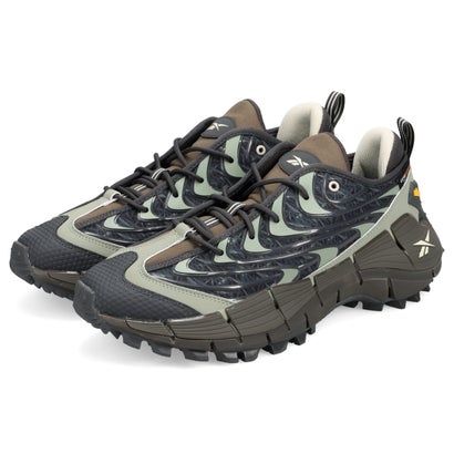 リーボック Reebok スニーカー ジグキネティカ3.5 エッジ メンズ 厚底 ZIG KINETICA 3.5 EDGE グリーン 100263273 （MMM）｜詳細画像