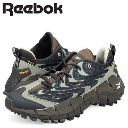 リーボック Reebok スニーカー ジグキネティカ3.5 エッジ メンズ 厚底 ZIG KINETICA 3.5 EDGE グリーン 100263273 （MMM）｜詳細画像