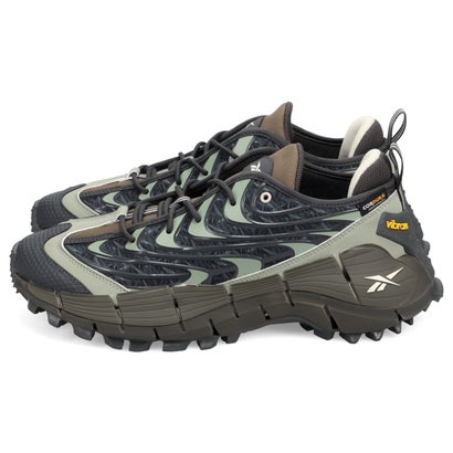 リーボック Reebok スニーカー ジグキネティカ3.5 エッジ メンズ 厚底 ZIG KINETICA 3.5 EDGE グリーン 100263273 （MMM）｜詳細画像
