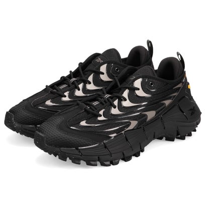 リーボック Reebok スニーカー ジグキネティカ3.5 エッジ メンズ 厚底 ZIG KINETICA 3.5 EDGE ブラック 黒 100244381 （MMM）｜詳細画像