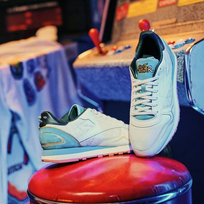 ストリートファイター クラシックレザー / Street Fighter Classic Leather Shoes （blue）｜詳細画像