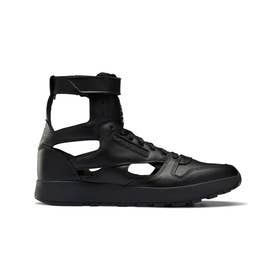【SECRET SALE】メゾン・マルジェラ クラシック レザー タビ ハイ / Maison Margiela Classic Leather Tabi High Shoes （black）