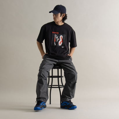 エンジン A ポンプTシャツ / ENGINE-A PUMP T-SHIRT （ブラック）｜詳細画像