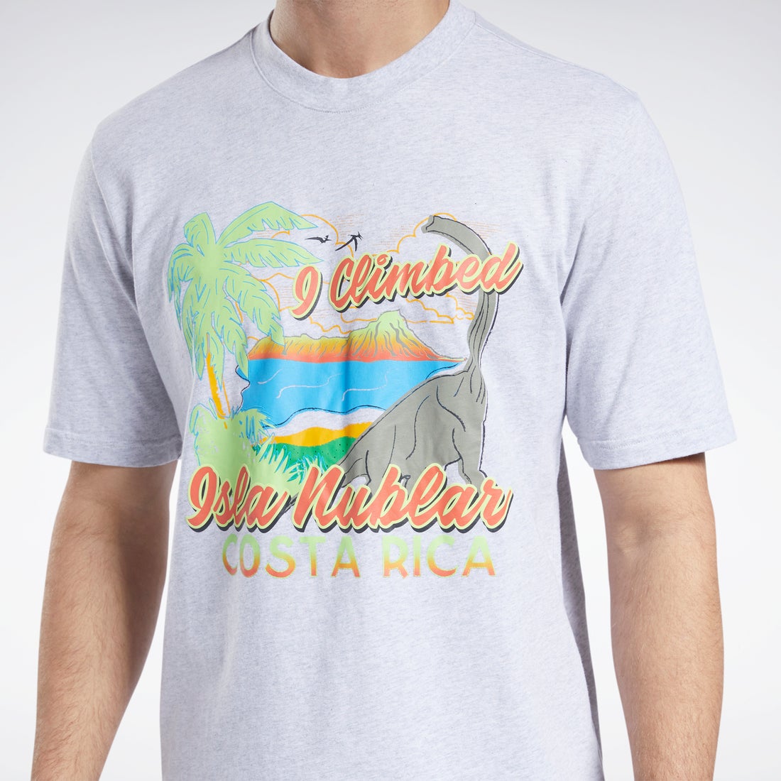 ジュラシック パーク Tシャツ / Jurassic Park T-Shirt （ライトグレイヘザー）