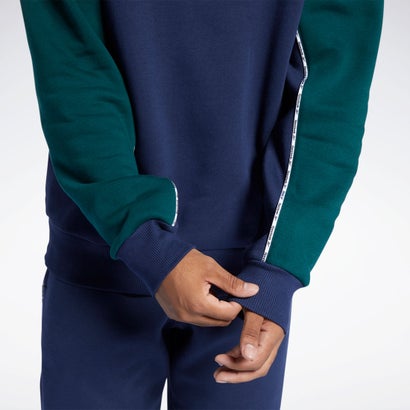 クラシックス リニア クルー スウェットシャツ / Classics Linear Crew Sweatshirt （ベクターネイビー）｜詳細画像