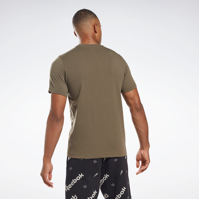 Reebok グラフィック シリーズ Tシャツ / Graphic Series T-Shirt （アーミーグリーン） -ファッション通販