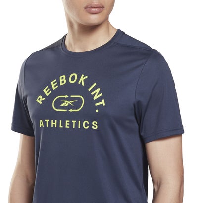 ワークアウト レディ グラフィック Tシャツ / Workout Ready Graphic T-Shirt （ベクターネイビー）｜詳細画像