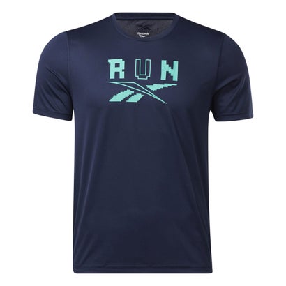ランニング スピードウィック グラフィック Tシャツ / Running Speedwick Graphic T-Shirt （ベクターネイビー）｜詳細画像