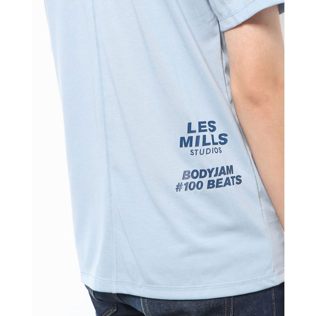 レズミルズR プレミア Tシャツ / Les MillsR Premier T-Shirt （ガブルグレー）