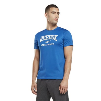 ワークアウト レディ グラフィック Tシャツ / Workout Ready Graphic T-Shirt （ベクターブルー）｜詳細画像