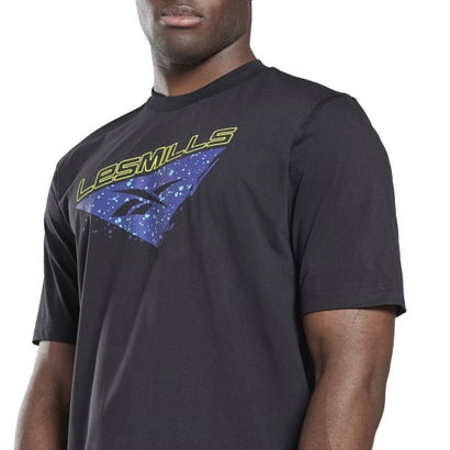 2022FW レズミルズR プレシーズン Tシャツ / 2022FW Les MillsR Preseason T-Shirt （ブラック）｜詳細画像