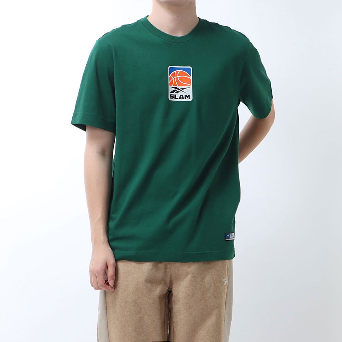 ブラックアイパッチ ショートスリーブ Tシャツ / BlackEye Patch Short Sleeve T-Shirt （ダークグリーン）