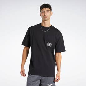 バスケットボール ポケット Tシャツ / BB BBALL HW SS POCKET TEE（ブラック）