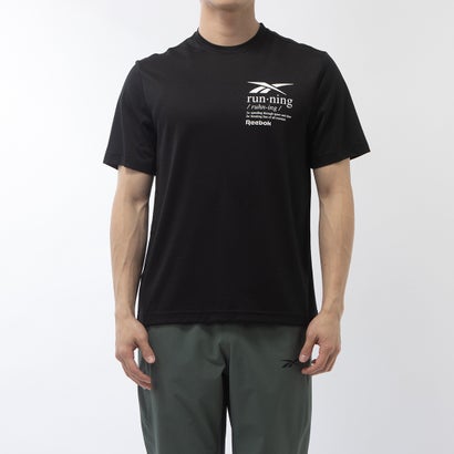 ラン グラフィック Tシャツ / RUN GRAPHIC SS TEE （ブラック）｜詳細画像