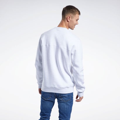 クラシックス リニア クルー スウェットシャツ / Classics Linear Crew Sweatshirt （ホワイトメランジ）｜詳細画像