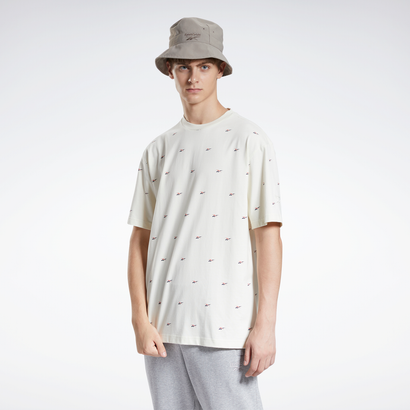 クラシックス オールオーバープリント ニット Tシャツ / Classics Allover Print Knit T-Shirt （クラシックホワイト）｜詳細画像