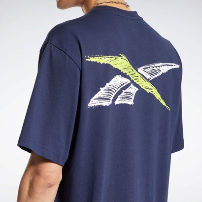 プレミアム ファウンデーション ショートスリーブ Tシャツ / Premium-Foundation Short Sleeve T-Shirt （ベクターネイビー）｜詳細画像