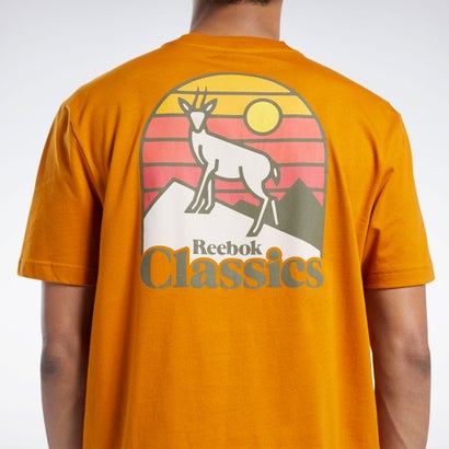 クラシックス キャンピング グラフィック Tシャツ / Classics Camping Graphic T-Shirt （ラディアントオークル）｜詳細画像