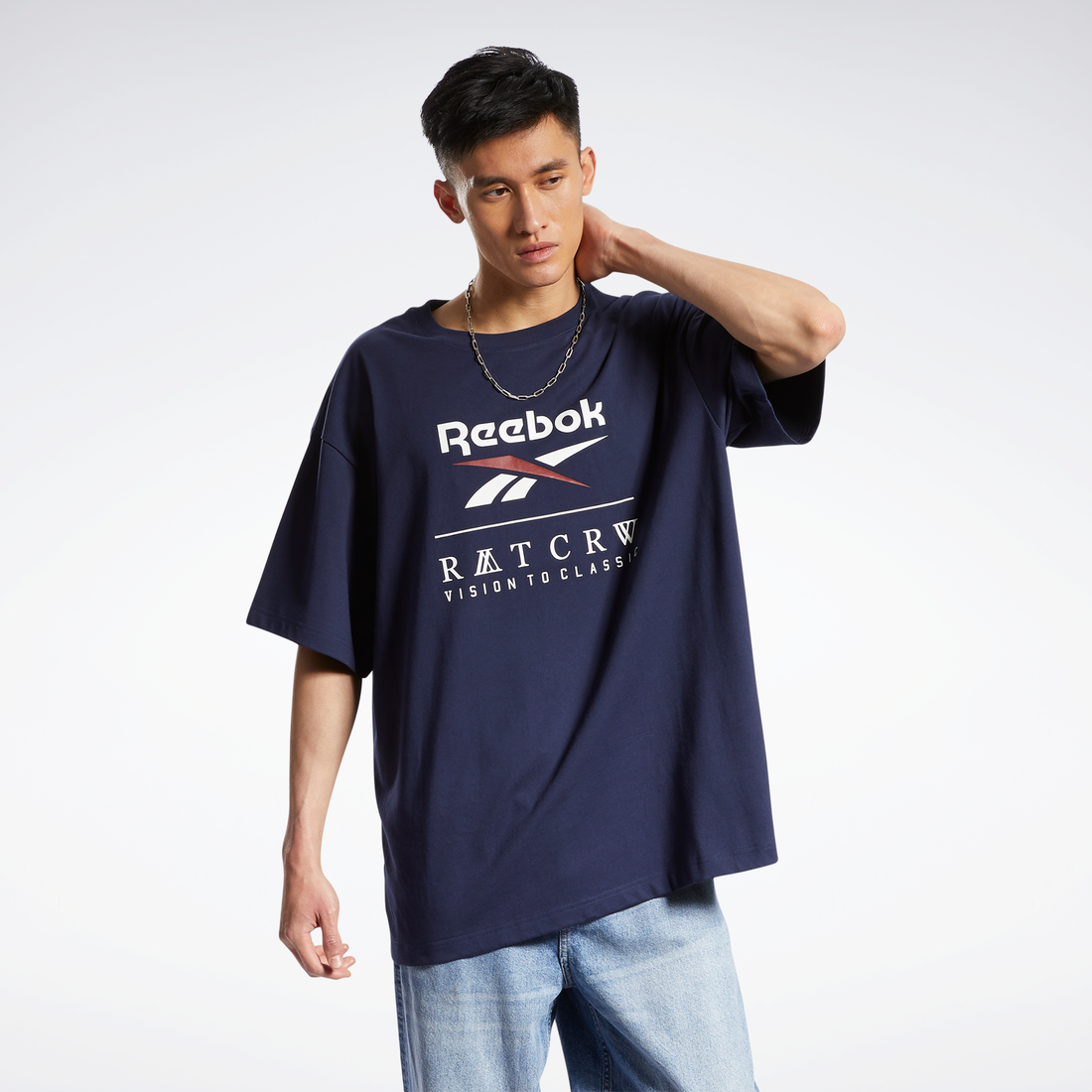 リーボック Reebok ロマンティッククラウン ショートスリーブ Tシャツ / Romantic Crown Short Sleeve T-Shirt  （ブルー） -ファッション通販 FASHION WALKER