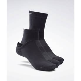 アクティブ ファウンデーション アンクル ソックス 3足組 / Active Foundation Ankle Socks 3 Pairs （ブラック）