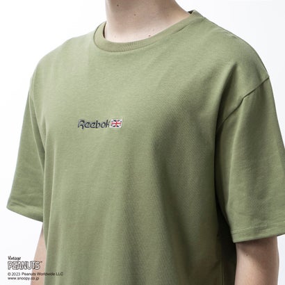 ピーナッツ ヴィンテージプリント Tシャツ / PEANUTS VINTAGE PRINT T-SHIRT （カーキ）｜詳細画像
