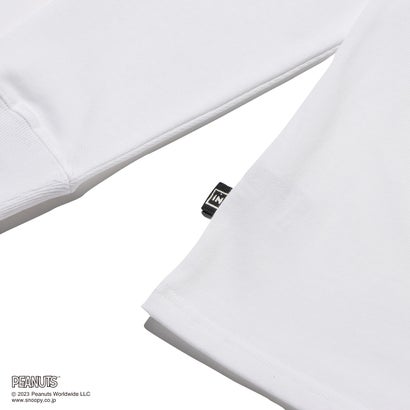 ピーナッツ ロングスリーブ プリント Tシャツ / PEANUTS LONG SLEEVE PRINT T-SHIRT （ホワイト）｜詳細画像