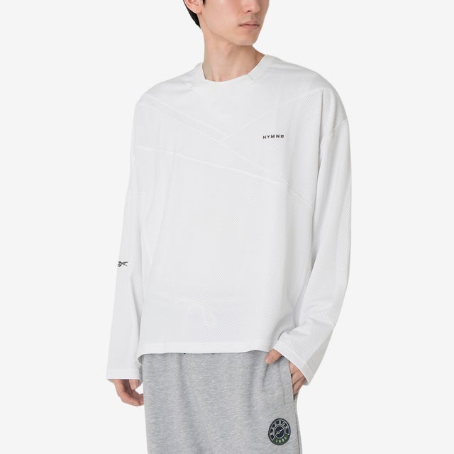 イムヌ LS ジャージー Tシャツ / HYMNE LS JERSEY TEE （ホワイト）