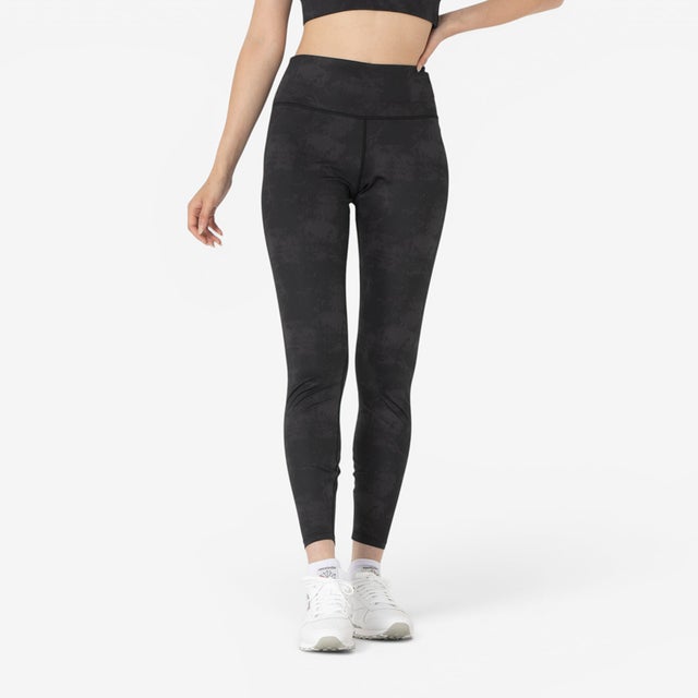 トレイン ハイライズ プリンテッド レギンス / ID TRAIN HIGH RISE PRINTED LEGGINGS （ブラック）