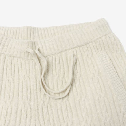 アスレティック ケーブルニット トラックパンツ / ELEVATED ATHLETIC CABLE KNIT TRACK PANTS （リネン）｜詳細画像